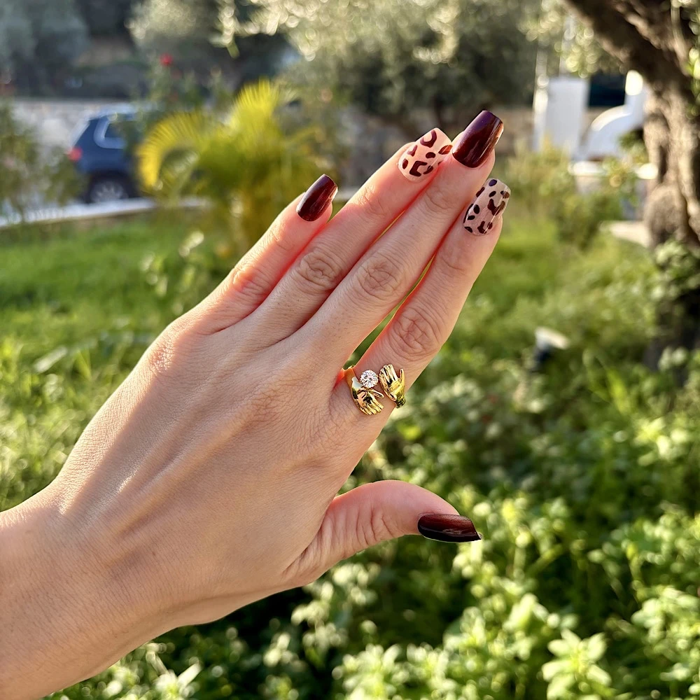 Hold Me Ring – Ατσάλινο Δαχτυλίδι(Αυξομειούμενο)