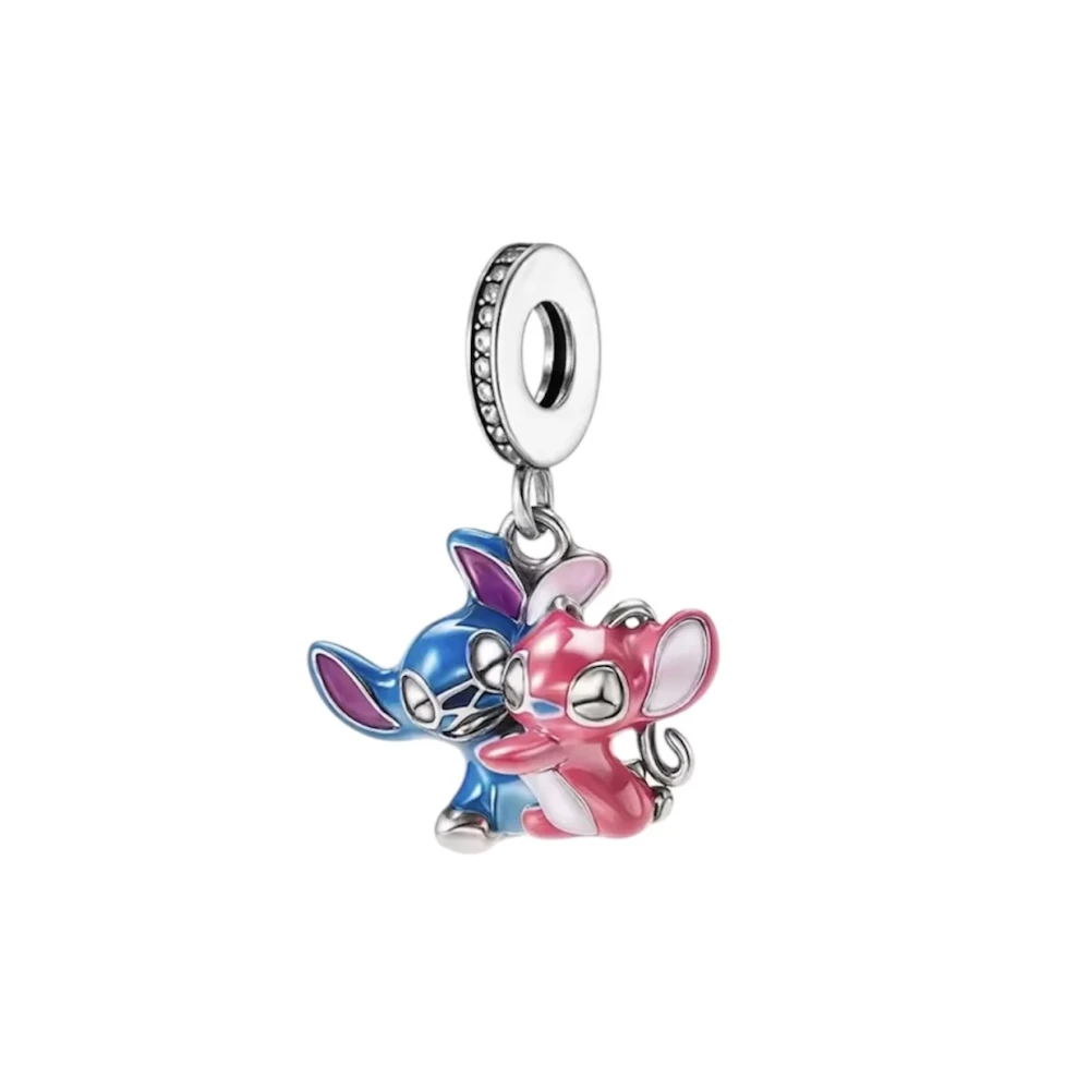 Charm Stitch-Angel-Στοιχείο σύμβολο με τον Stitch και την Angel.