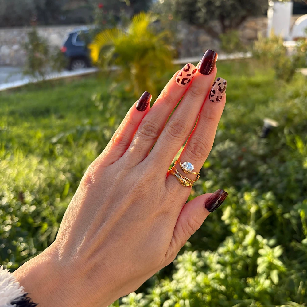 Eternal Curve-Δαχτυλίδι από ανοξείδωτο ατσάλι.