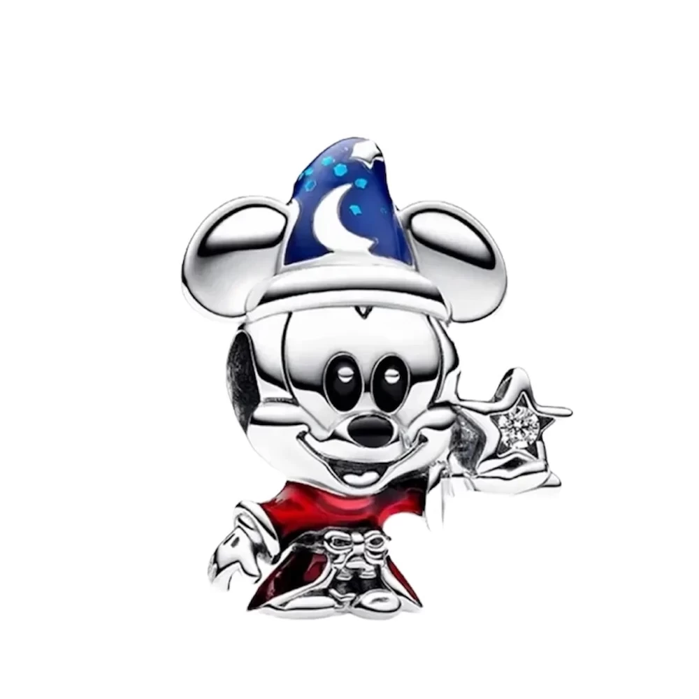 Στοιχείο mickey mouse μάγος από ασήμι 925&ορείχαλκο Στοιχείο mickey mouse μάγος από ασήμι 925&ορείχαλκο