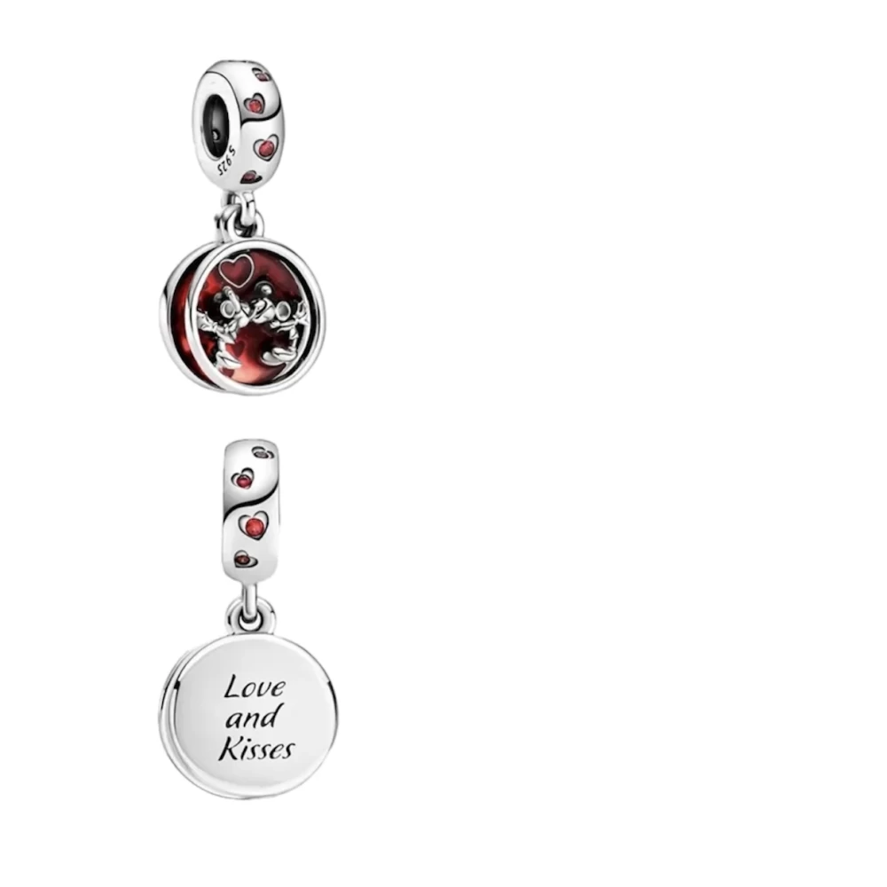 Στοιχείο minnie-mickey love and kiss από ασήμι 925&ορείχαλκο . Στοιχείο minnie-mickey love and kiss από ασήμι 925&ορείχαλκο .
