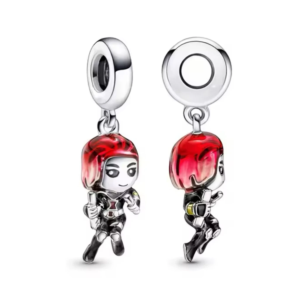 Στοιχείο Black Widow από ασήμι 925 . Στοιχείο Black Widow από ασήμι 925 .