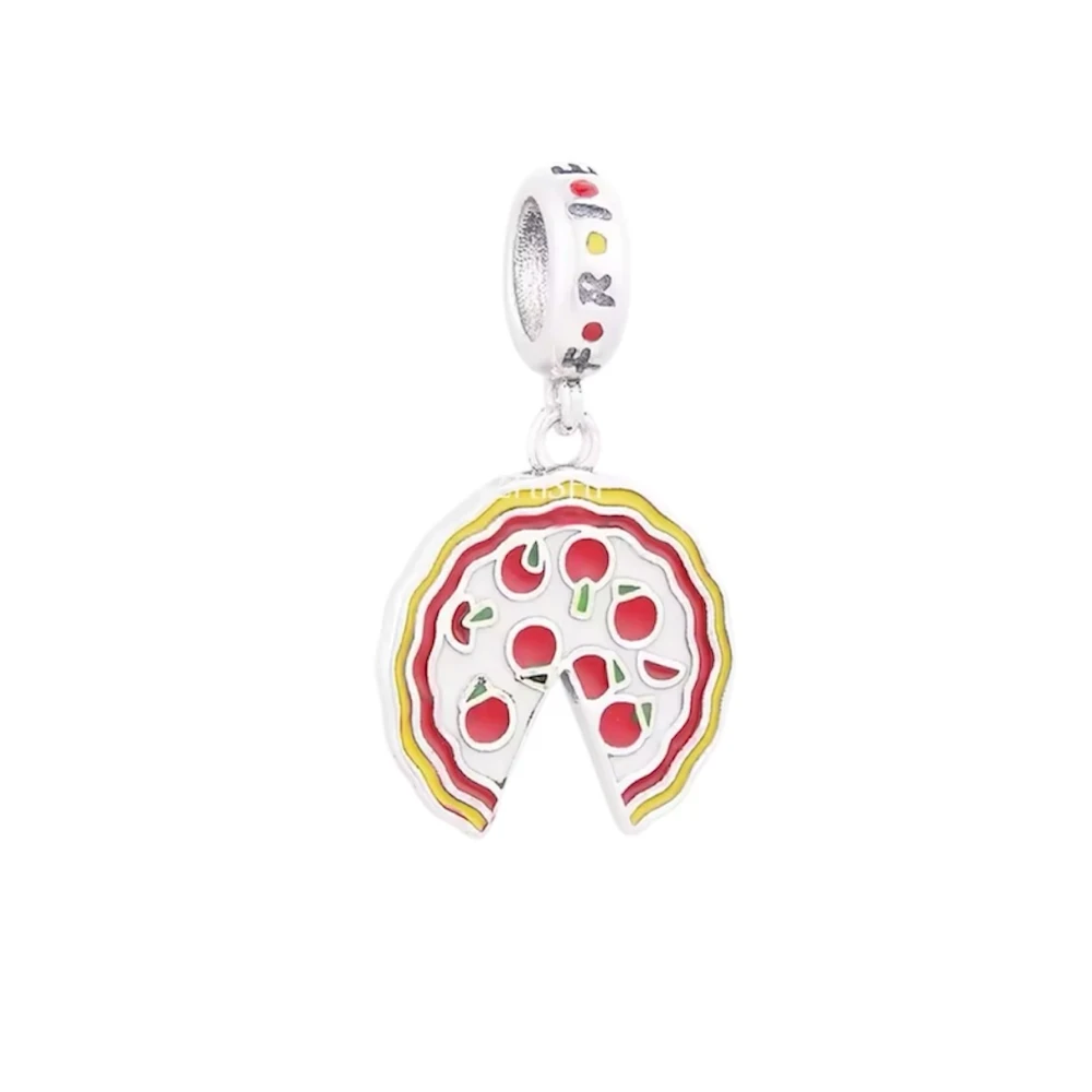 Στοιχείο pizza(friends) από ασήμι 925&ορείχαλκο. Στοιχείο pizza(friends) από ασήμι 925&ορείχαλκο.