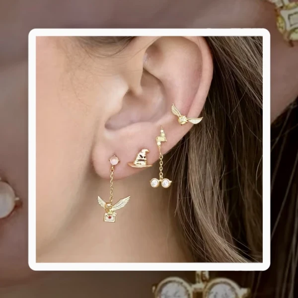 Θεματικά σκουλαρίκια Harry Potter(mini earrings)