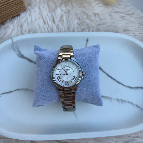 Silver Roman Classic-Ατσάλινο και αδιάβροχο unisex ρολόι.