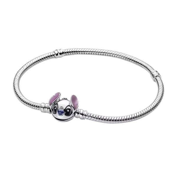Βραχιόλι Stitch από ασήμι 925 και  ορείχαλκο.